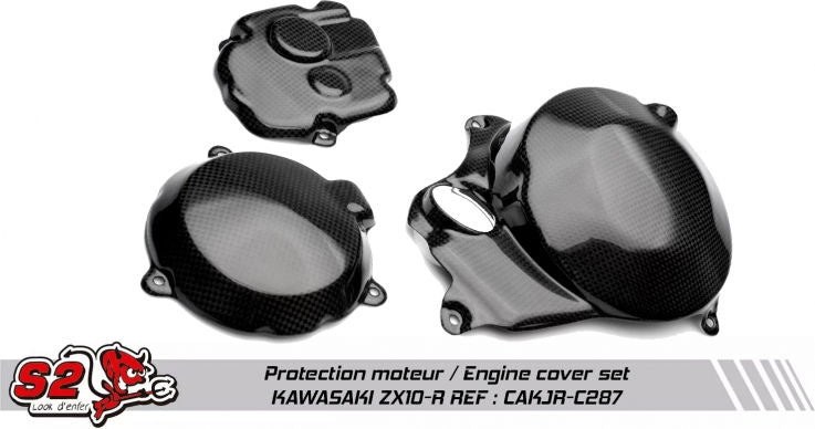 S2-Concept / S2コンセプト クランクケース プロテクション KAWASAKI ZX10R 2011-17 | CAKJR-C287