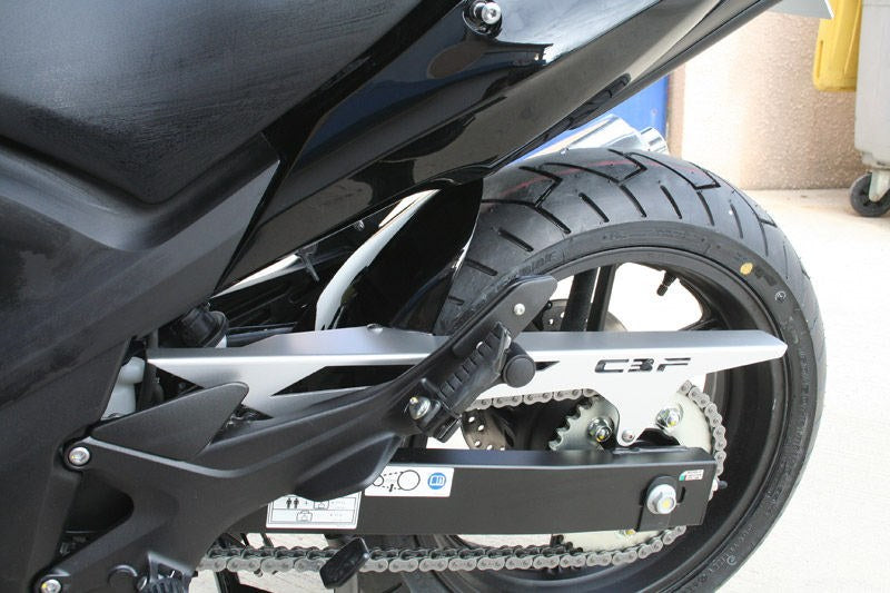 S2-Concept / S2コンセプト リア マッドガード CBF1000F ブラック | H1042