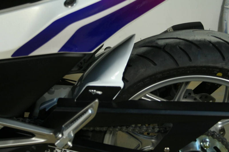 S2-Concept / S2コンセプト リア マッドガード INTEGRA 700 and 750 ホワイト | H715