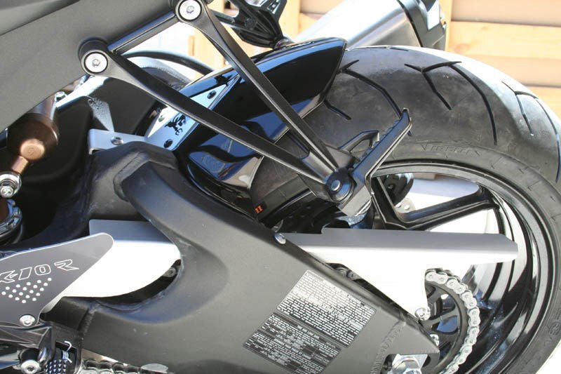 S2-Concept / S2コンセプト リア マッドガード Kawasaki ZX10R 2008-2010 ホワイト | K1022