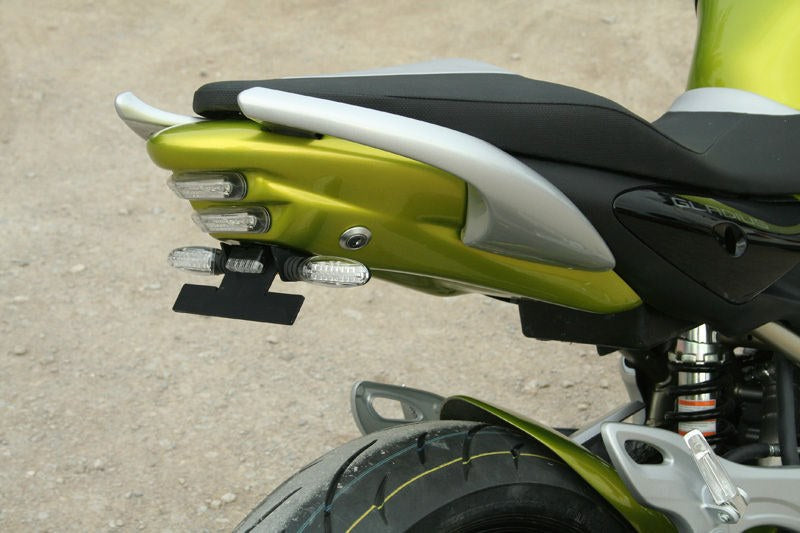 S2-Concept / S2コンセプト バックカバー (テールフェアリング) LEDライト付き GLADIUS 塗装済み グリーン | S654