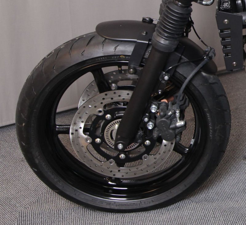 S2-Concept / S2コンセプト フロントフェンダー court SV-650 ブラック マット | S697