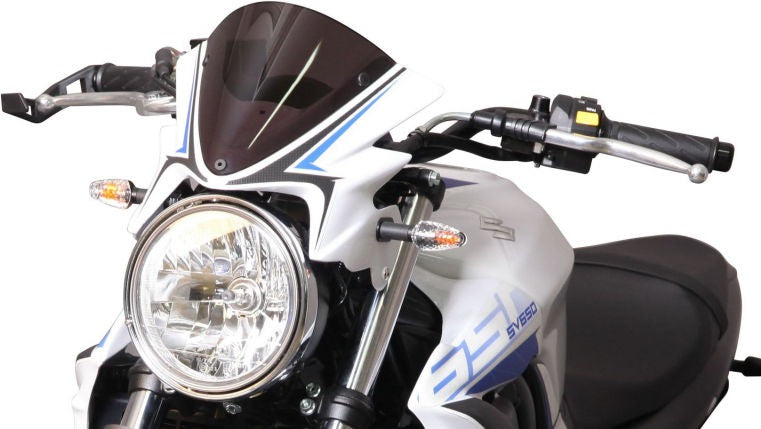 S2-Concept / S2コンセプト ノーズフェアリング Diablo SV650 ブラック マット | S704