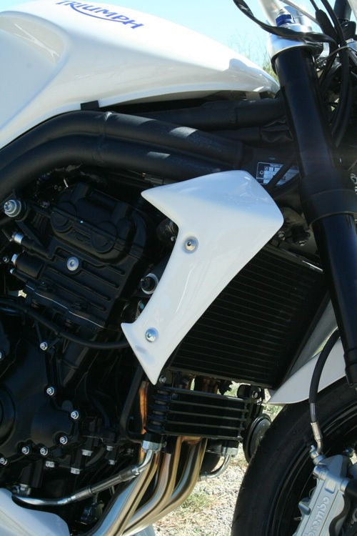 S2-Concept / S2コンセプト ラジエータースクープ SPEED TRIPLE 塗装済み オレンジ | T1064