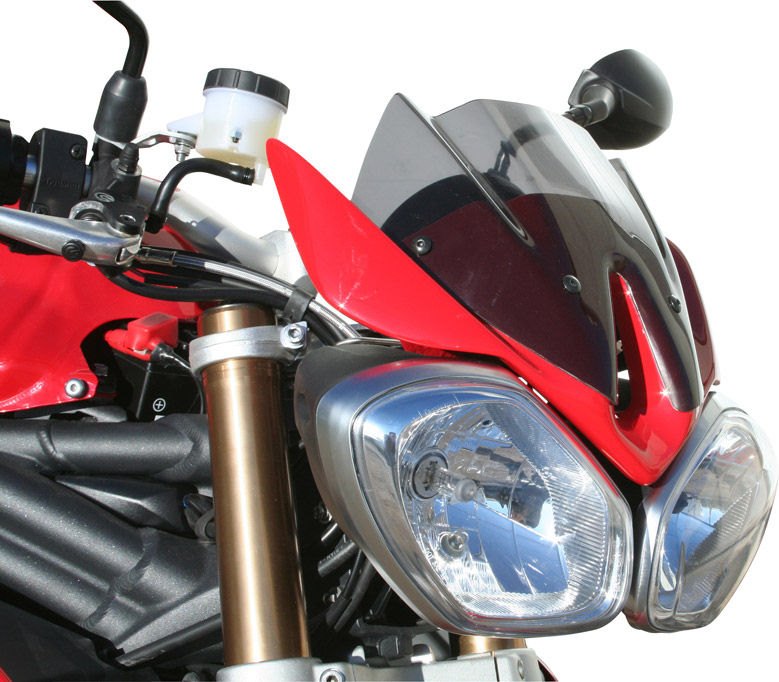 S2-Concept / S2コンセプト ノーズフェアリング SPEED TRIPLE 塗装済み ホワイト | T1076