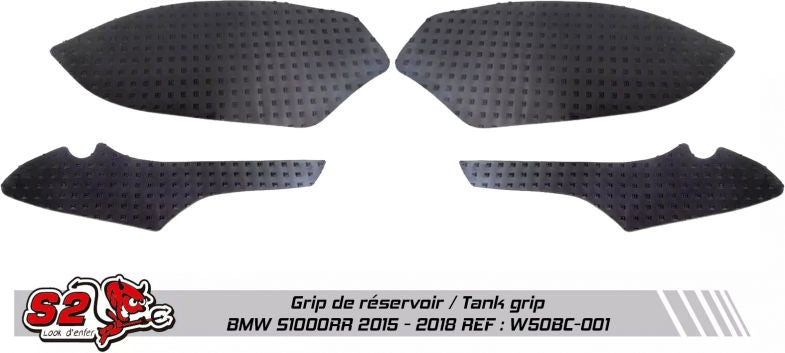 S2-Concept / S2コンセプト タンクグリッププロ：キット BMW S1000RR / HP4 2015 | W50BC-001