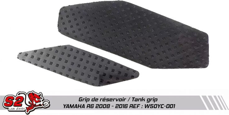 S2-Concept / S2コンセプト タンクグリッププロ：キット Yamaha R6 2008-2015 | W50YC-001