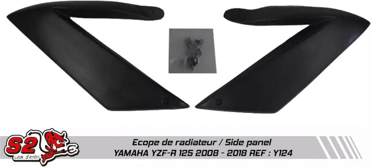 S2-Concept / S2コンセプト ラジエータースクープ YZF125 | Y124