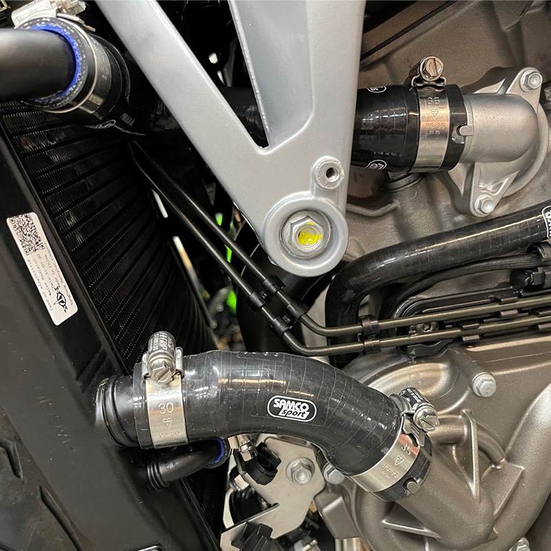 Samco Sport / サムコスポーツ シリコンラジエータークーラントホースキット Aprilia RS 660 2021 - 2025 7 ピース | APR-16