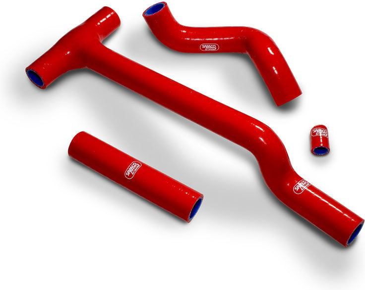 サムコスポーツ / Samco Sport Beta 125 RR (2T) 2020 - 2021 4 ピース サーモスタットバイパス シリコンラジエーター クーラントホースキット | BET-16-RD