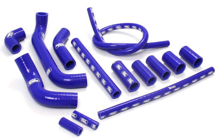 サムコスポーツ / Samco Sport Bimota SB6 (All Years) 14 ピース シリコンラジエーター クーラントホースキット | BIM-1-BU