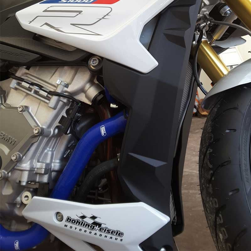 サムコスポーツ / Samco Sport BMW S 1000 R / R Sport 2014 - 2019 4 ピース シリコンラジエーター クーラントホースキット | BMW-2-BU