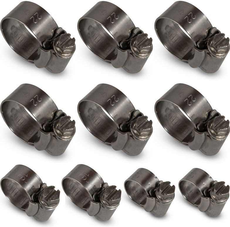 サムコスポーツ / Samco Sport BMW K 75 (Selected Models) 1985 - 1996 ステンレススチールラジエーターホースクランプキット | CKBMW-7