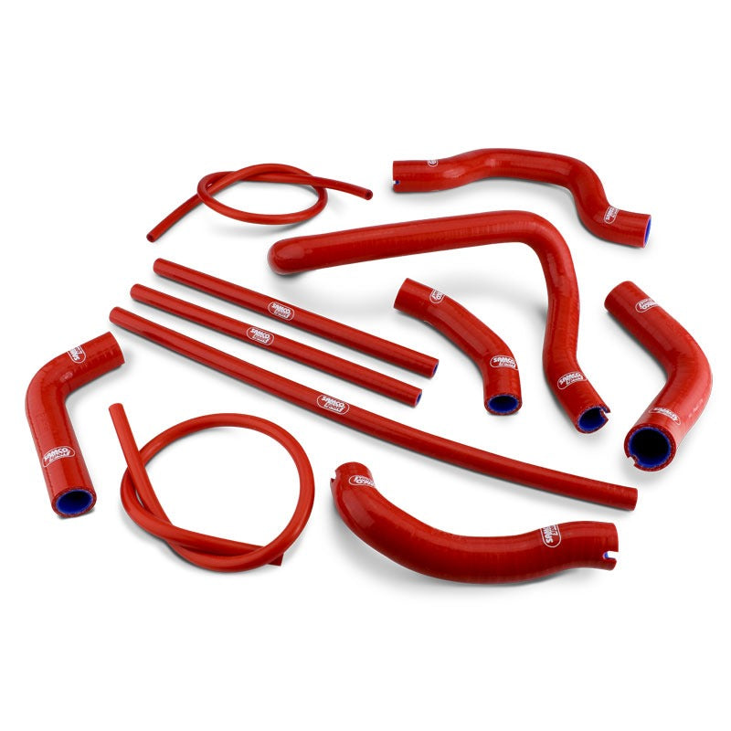Samco Sport / サムコスポーツ シリコンラジエータークーラントホースキット Ducati Monster 937 2021 - 2025 11 ピース | DUC-35