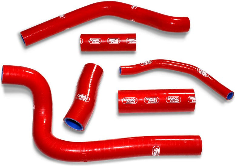 サムコスポーツ / Samco Sport Honda CR 500 R 1989 - 2001 6 ピース シリコンラジエーター クーラントホースキット | HON-18-RD
