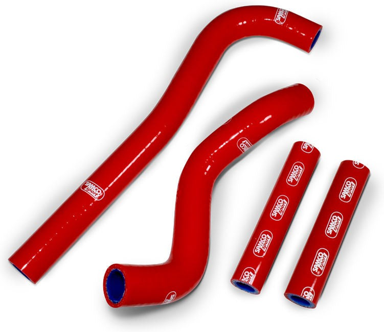 サムコスポーツ / Samco Sport Honda CRF 150 R 2007 - 2021 4 ピース シリコンラジエーター クーラントホースキット | HON-33-RD