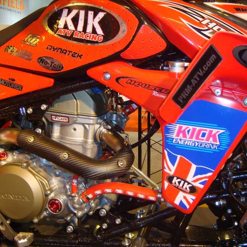 サムコスポーツ / Samco Sport Honda TRX 450 R 2004-2018 3 ピース シリコンラジエーター クーラントホースキット | HON-39-RD