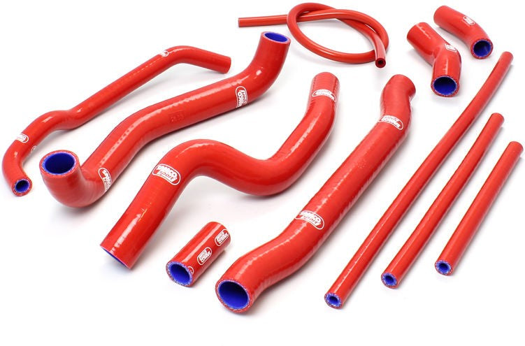 サムコスポーツ / Samco Sport Honda VTR 1000 F / Firestorm SC36 1997 - 2006 11 ピース シリコンラジエーター クーラントホースキット | HON-43-RD