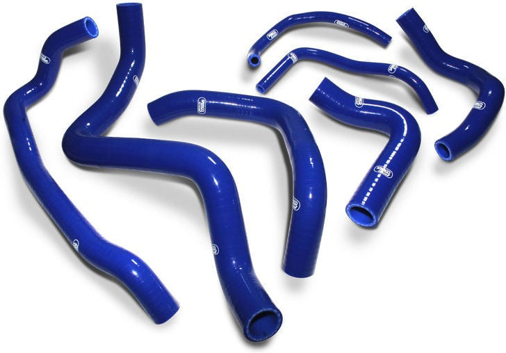 サムコスポーツ / Samco Sport Honda CBR 400 NC23 TRI ARM 1986 - 1989 7 ピース シリコンラジエーター クーラントホースキット | HON-77-BU