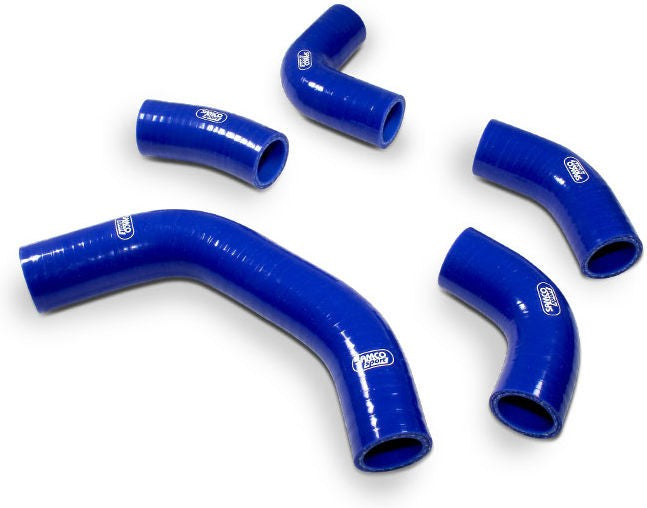 サムコスポーツ / Samco Sport Kawasaki ZX 10R / RR 2021 5 ピース OEM リプレイスメント シリコンラジエーター クーラントホースキット | KAW-100-BU