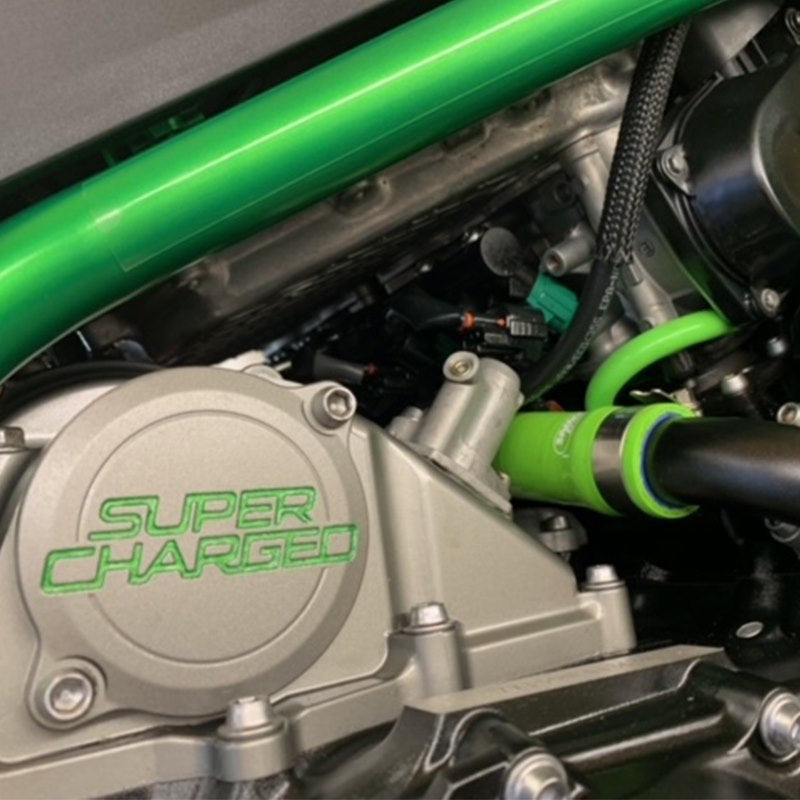 Samco Sport / サムコスポーツ シリコンラジエータークーラントホースキット Kawasaki ZH2 2022 - 2024 10 ピース | KAW-102