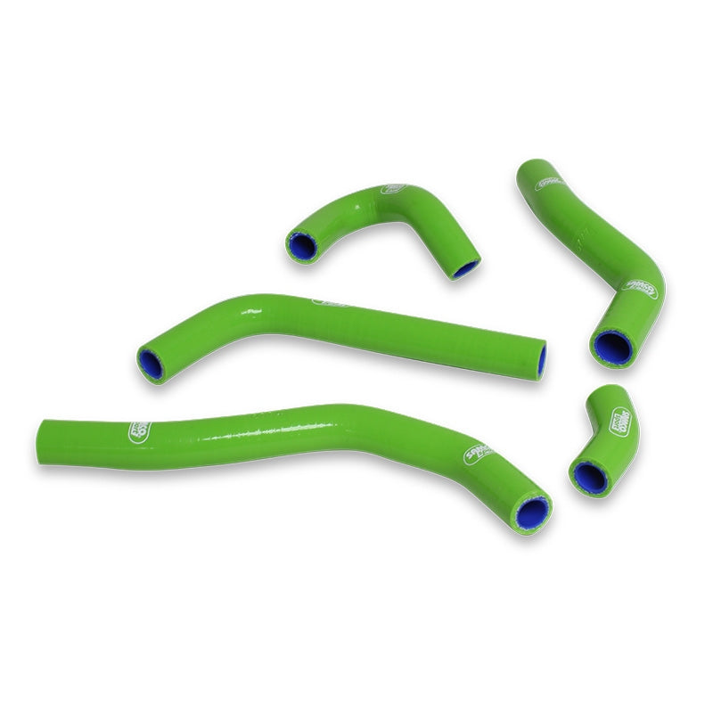 Samco Sport / サムコスポーツ シリコンラジエータークーラントホースキット Kawasaki KX 250 2025 5 ピース OEM 交換品 | KAW-104