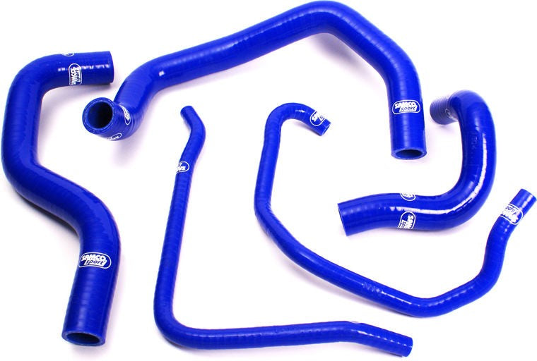 サムコスポーツ / Samco Sport Kawasaki ZX 6R (B1 / B2) 2003 - 2004 5 ピース シリコンラジエーター クーラントホースキット | KAW-19-BU