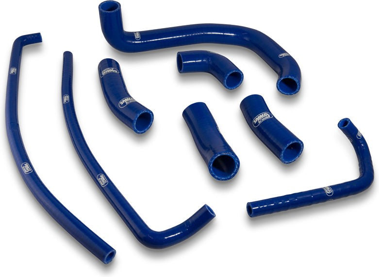 サムコスポーツ / Samco Sport Kawasaki ZX 7R 1996 - 2003 8 ピース シリコンラジエーター クーラントホースキット | KAW-2-BU