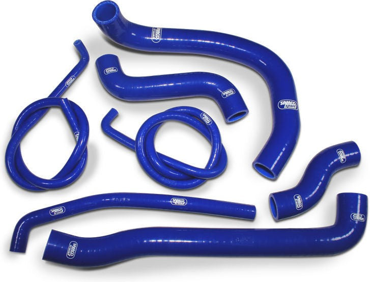 サムコスポーツ / Samco Sport Kawasaki ZXR 750 H1 1988 - 1989 7 ピース シリコンラジエーター クーラントホースキット | KAW-37-BU