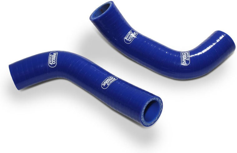 サムコスポーツ / Samco Sport Kawasaki ER 6 F / N 2006 - 2017 2 ピース シリコンラジエーター クーラントホースキット | KAW-39-BU