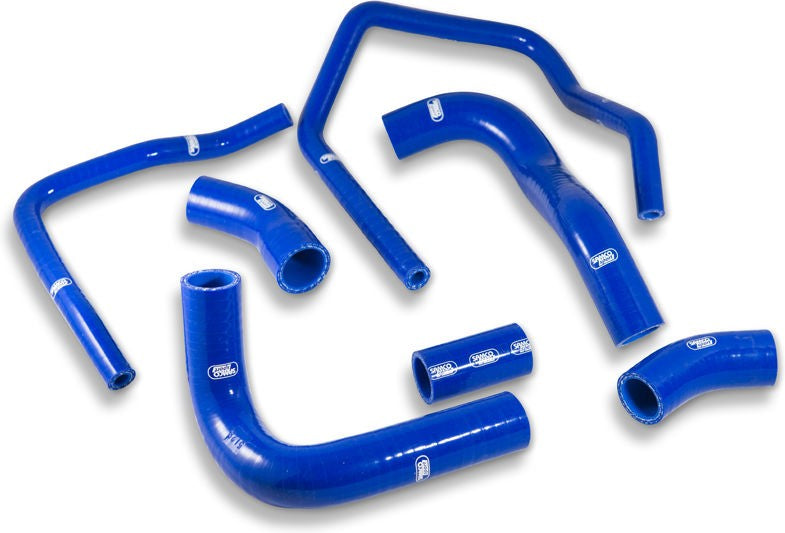 サムコスポーツ / Samco Sport Kawasaki ZX 9R (C1 / C2 / E1 / E2 / F1 / F2) 1998 - 2003 7 ピース シリコンラジエーター クーラントホースキット | KAW-76-BU