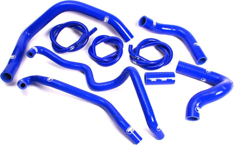 サムコスポーツ / Samco Sport Kawasaki ZX 10R 2004 - 2005 9 ピース シリコンラジエーター クーラントホースキット | KAW-8-BU