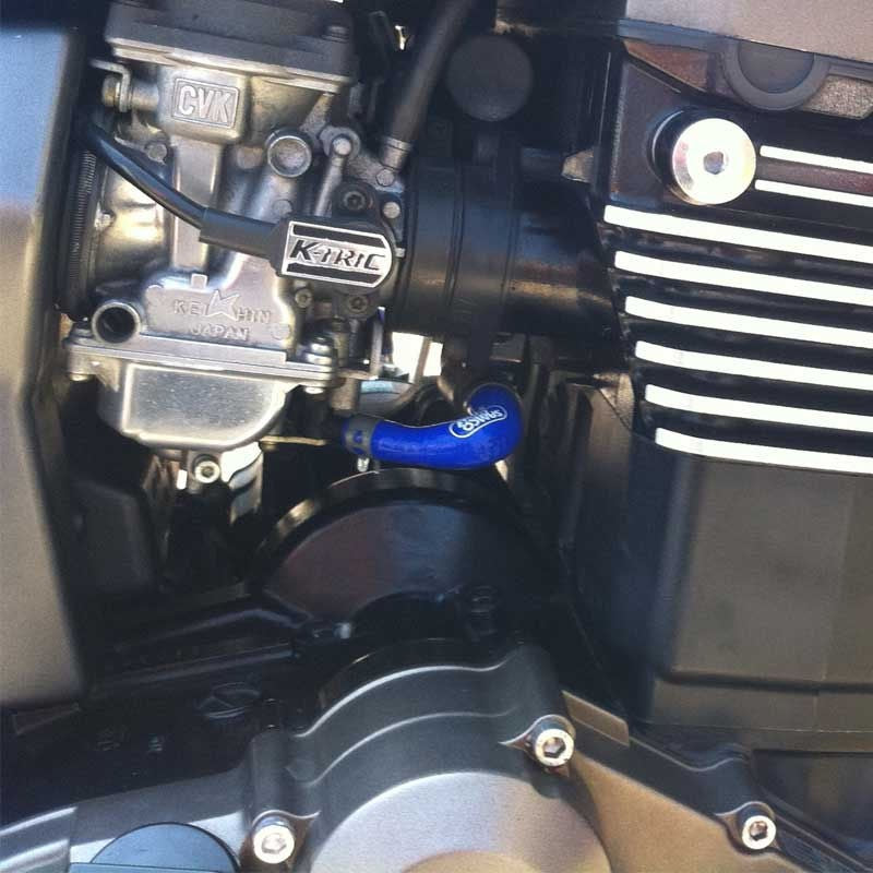 サムコスポーツ / Samco Sport Kawasaki ZRX 1100 R UK SPEC (With Carb De-Icer - All Years) 8 ピース シリコンラジエーター クーラントホースキット | KAW-9-BU
