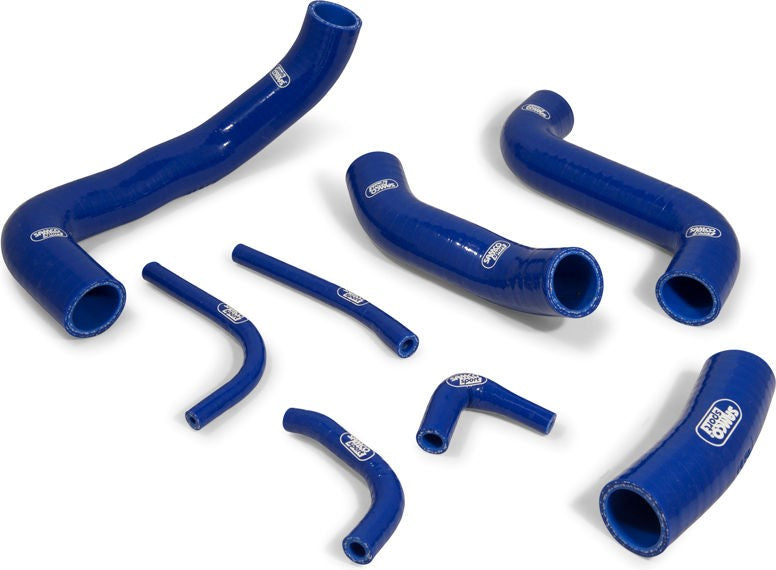 サムコスポーツ / Samco Sport Kawasaki ZRX 1100 R UK SPEC (With Carb De-Icer - All Years) 8 ピース シリコンラジエーター クーラントホースキット | KAW-9-BU