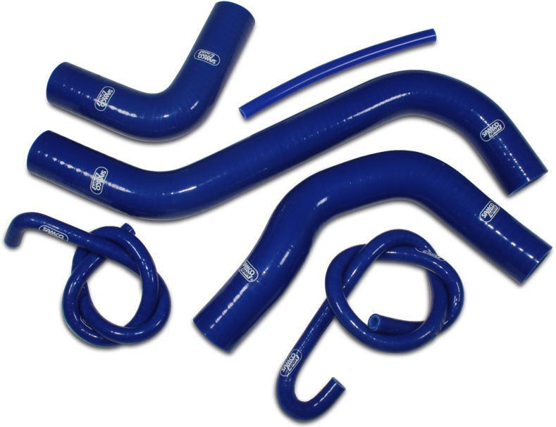 サムコスポーツ / Samco Sport Kawasaki Z 900 / Z 900 ABS 2017 - 2021 6 ピース シリコンラジエーター クーラントホースキット | KAW-90-BU