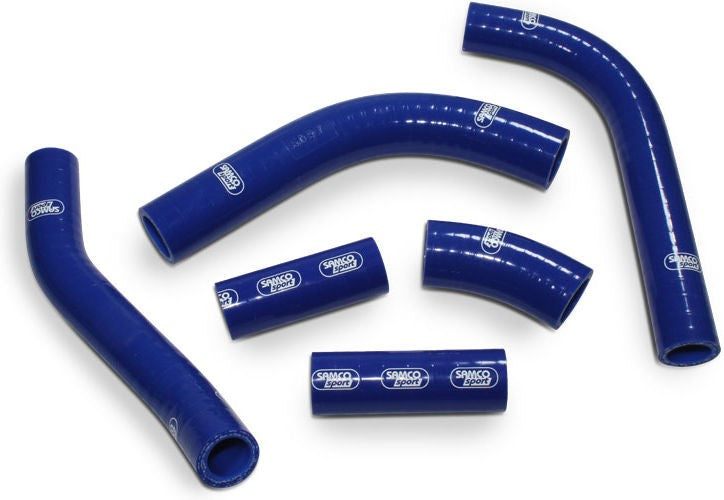 サムコスポーツ / Samco Sport Kawasaki KX 450 F 2019 - 2021 6 ピース OEM リプレイスメント シリコンラジエーター クーラントホースキット | KAW-93-BU