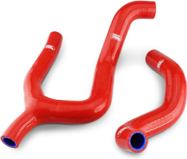 サムコスポーツ / Samco Sport Gas Gas EC 350F (4T) 2021 3 ピース サーモスタットバイパス シリコンラジエーター クーラントホースキット | KTM-110-RD