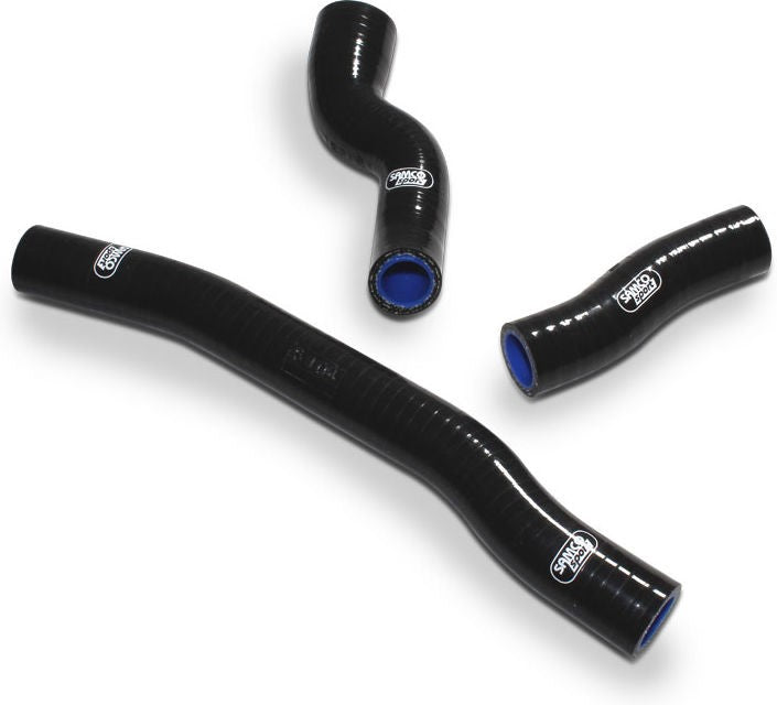 サムコスポーツ / Samco Sport KTM 250 XC-W TPI 2020 - 2021 3 ピース サーモスタットバイパス シリコンラジエーター クーラントホースキット | KTM-114-BK