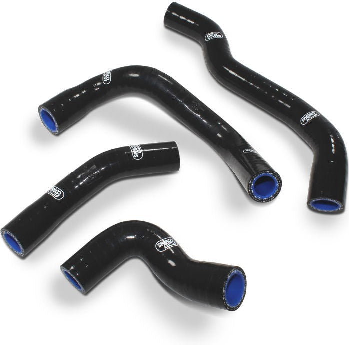 サムコスポーツ / Samco Sport KTM 390 アドベンチャー 2020 - 2021 4 ピース シリコンラジエーター クーラントホースキット | KTM-124-BK