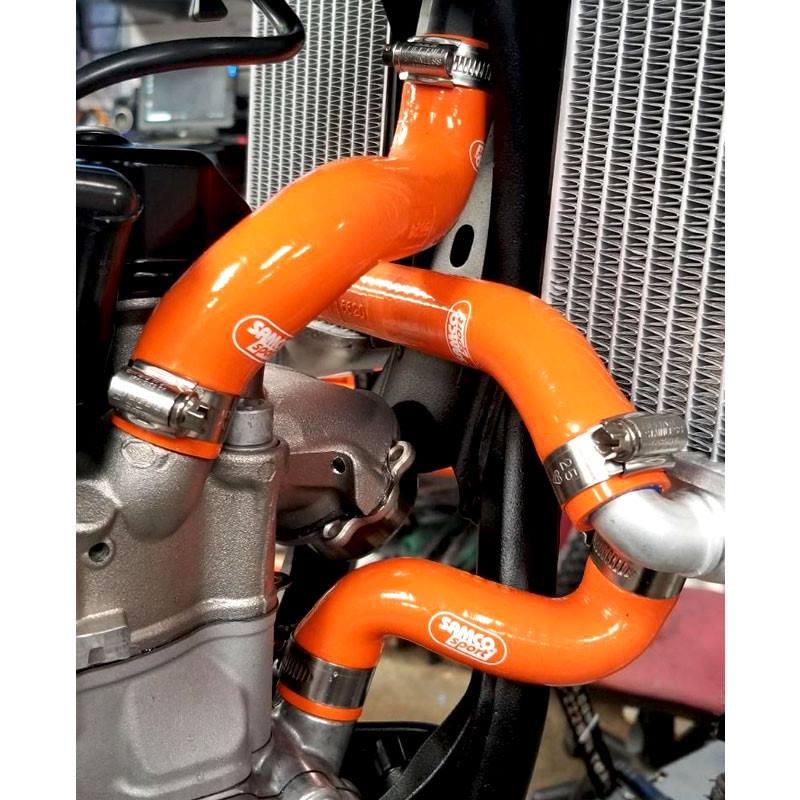 Samco Sport / サムコスポーツ シリコンラジエータークーラントホースキット Gas Gas EC 450 / 500 F 2024 - 2025 3ピース | KTM-130