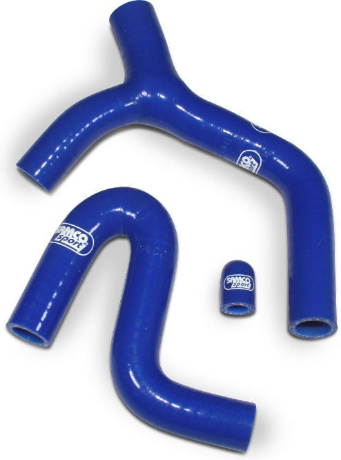サムコスポーツ / Samco Sport KTM 400 EXC-F 2008 - 2011 3 ピース サーモスタットバイパス シリコンラジエーター クーラントホースキット | KTM-23-BU
