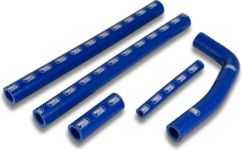 サムコスポーツ / Samco Sport TM 250 2T MX/EN 1999-2005 5 ピース Performance シリコンラジエーター クーラントホースキット | TMM-5-BU