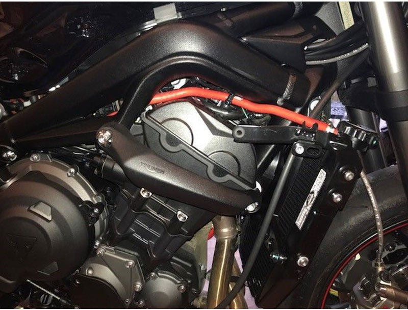サムコスポーツ / Samco Sport Triumph Street Triple 660 2017 - 2020 7 ピース シリコンラジエーター クーラントホースキット | TRI-14-RD