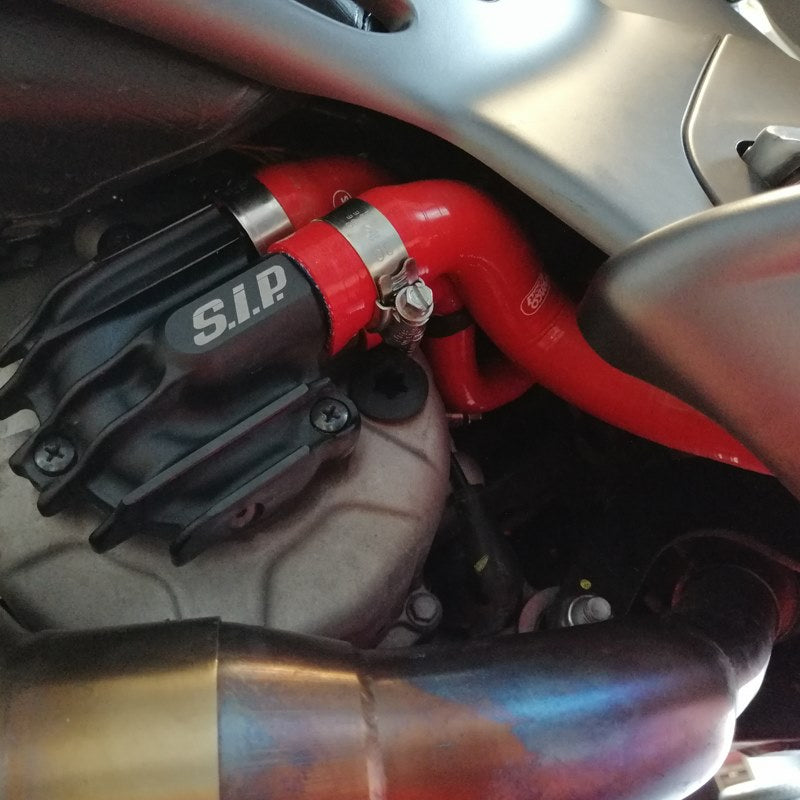 Samco Sport / サムコスポーツ シリコンラジエーターホースキット (Visual Coolant Hoses Only) Vespa GTS / GTS Super / GT 60 / GTV 250 2008 - 2018 3ピース | VES-1