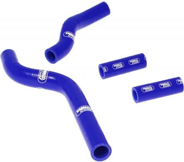 サムコスポーツ / Samco Sport Yamaha YZ 250 2000-2021 4 ピース シリコンラジエーター クーラントホースキット | YAM-24-BU