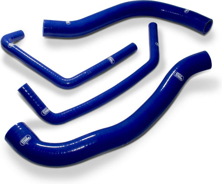 サムコスポーツ / Samco Sport Yamaha FZR 1000 1991 - 1995 4 ピース シリコンラジエーター クーラントホースキット | YAM-4-BU