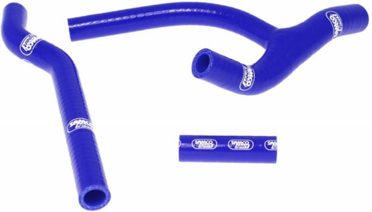 サムコスポーツ / Samco Sport Yamaha WR 250 F 2007-2014 3 ピース シリコンラジエーター クーラントホースキット | YAM-40-BU