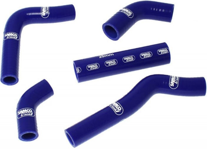 サムコスポーツ / Samco Sport Yamaha RD 500 LC (LC47X 1GE) 1984 - 1987 5 ピース シリコンラジエーター クーラントホースキット | YAM-50-BU