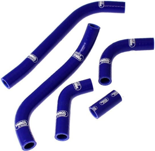 サムコスポーツ / Samco Sport Yamaha TZ 250 リバースシリンダー 1988 - 1989 5 ピース シリコンラジエーター クーラントホースキット | YAM-53-BU