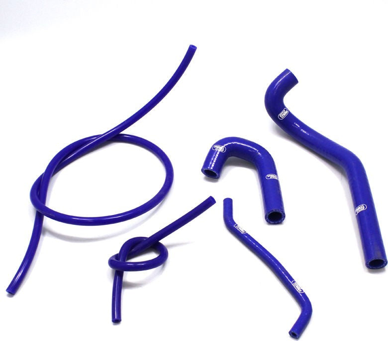 サムコスポーツ / Samco Sport Yamaha WR 125 R 2009 - 2018 5 ピース シリコンラジエーター クーラントホースキット | YAM-71-BU